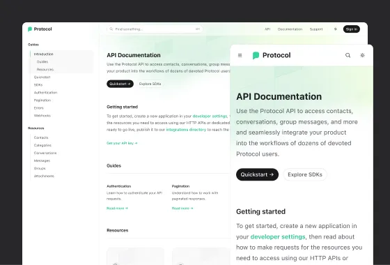 Protocol preview